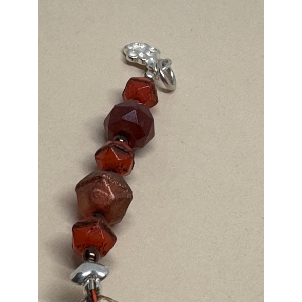 Sterling Silver Paw Print Bracelet – 7" - Picture 4 of 7